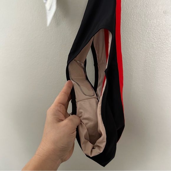 NWT La Perla Monokini Black/Blush/Red one piece - Picture 7 of 16